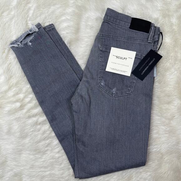 Anthropologie Citizens of Humanity Rocket Sculpt High Rise Skinny Size 27P NWT - Picture 14 of 15